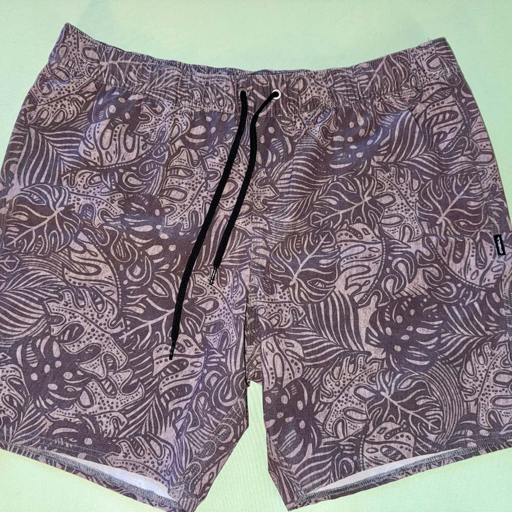 O'Neill Men’s Gray Tropical Hybrid Shorts XL
